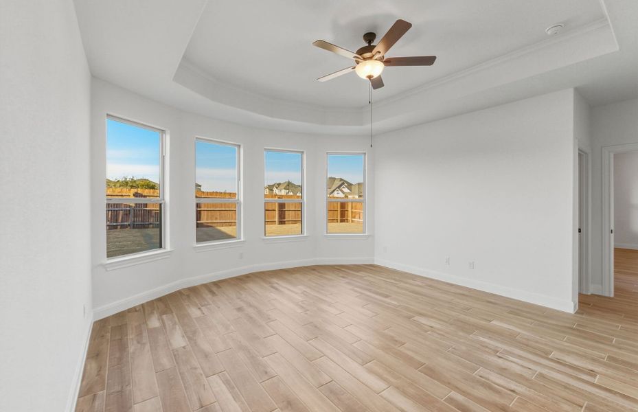 Spacious, unfurnished interior of a new home in Saddleback at Santa Rita Ranch, Liberty Hill (Image 48). Spacious, unfurnished interior of a new home in Saddleback at Santa Rita Ranch, Liberty Hill (Image 48).