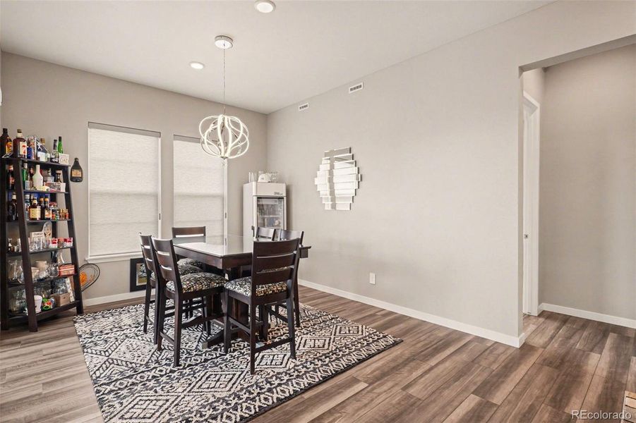 Furnished interior view inside a new home in , Aurora (Image 28).