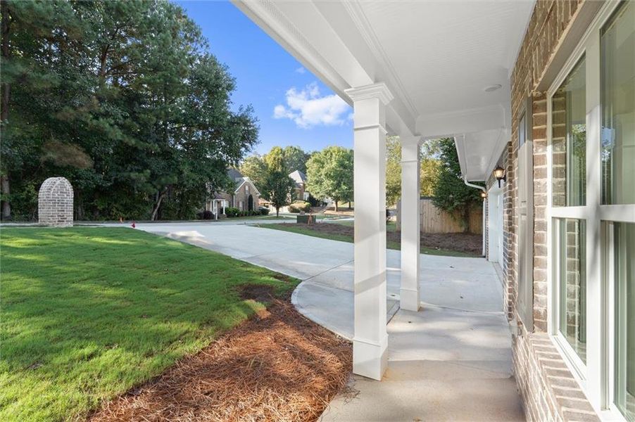 Exterior details and patio area of a home in , Douglasville (Image 4). Exterior details and patio area of a home in , Douglasville (Image 4).