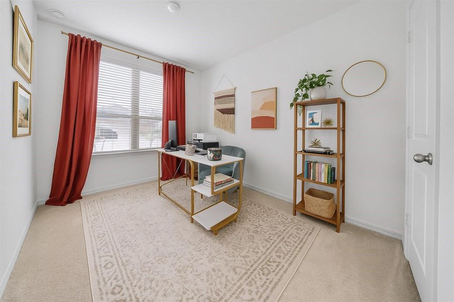 Furnished interior view inside a new home in , Cypress (Image 13).