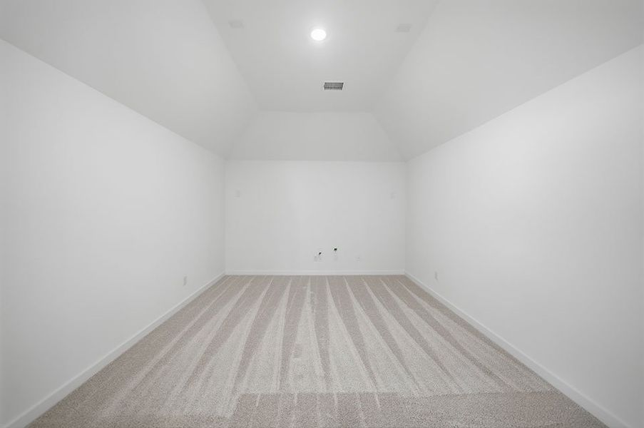 Spacious, unfurnished interior of a new home in Light Farms Brenham - 40' Lots, Celina (Image 36). Spacious, unfurnished interior of a new home in Light Farms Brenham - 40' Lots, Celina (Image 36).