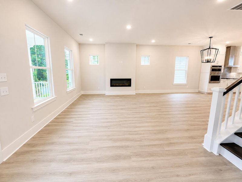 Spacious, unfurnished interior of a new home in Indigo Grove Single Family Homes, Johns Island (Image 22).