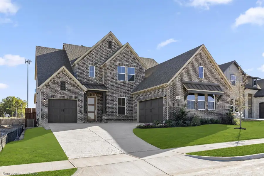 Representative exterior photo of a completed home built from the Edward- 70 ft Home Site by Rockwell Homes in Nelson Lake Estates, Rockwall, TX (Image 1). Representative exterior photo of a completed home built from the Edward- 70 ft Home Site by Rockwell Homes in Nelson Lake Estates, Rockwall, TX (Image 1).