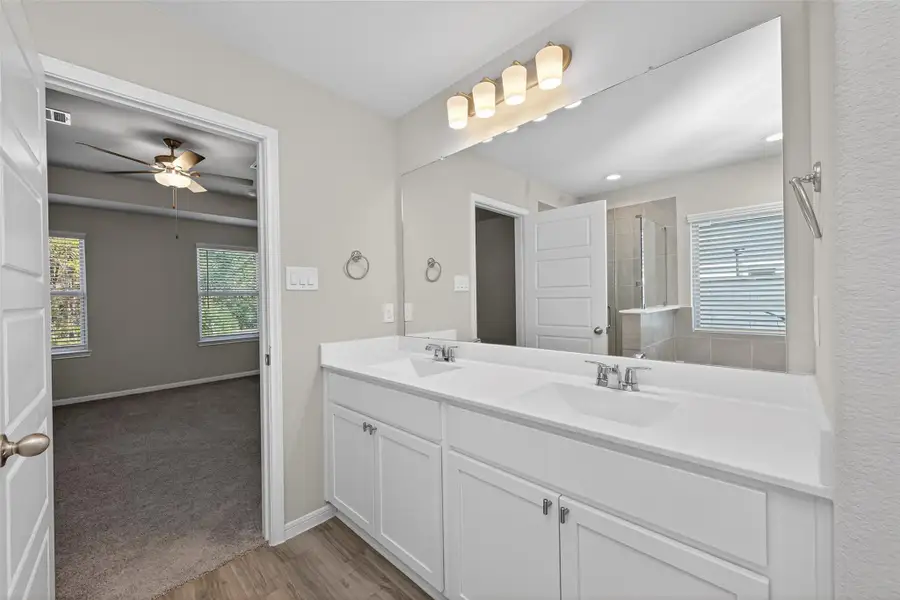 Furnished interior view inside a new home in Woodland Lakes, Houston (Image 5).