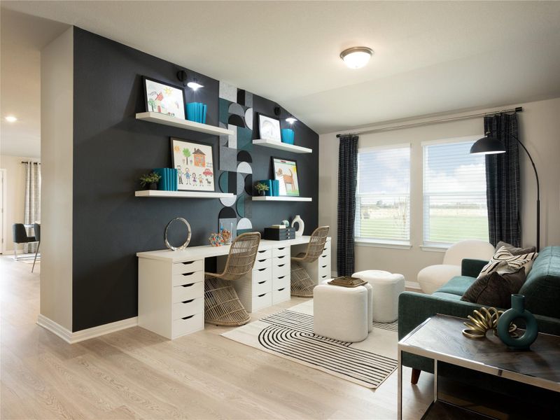 Photo is not of the actual home, but is an inspirational photo of builder’s model home and may depict options, furnishings, and/or decorator features that are not included Photo is not of the actual home, but is an inspirational photo of builder’s model home and may depict options, furnishings, and/or decorator features that are not included