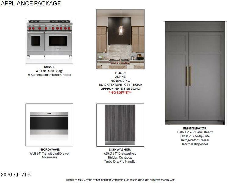 Appliance Package