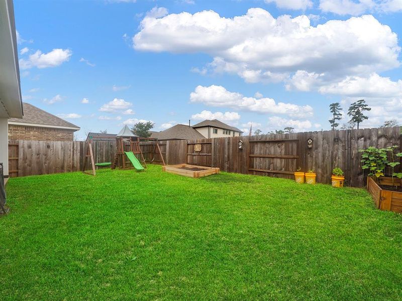 With two raised beds you can have a garden!