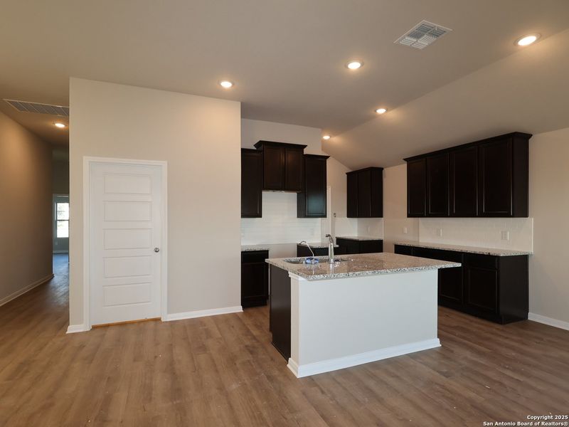 Furnished interior view inside a new home in Hunters Ranch, San Antonio (Image 16).
