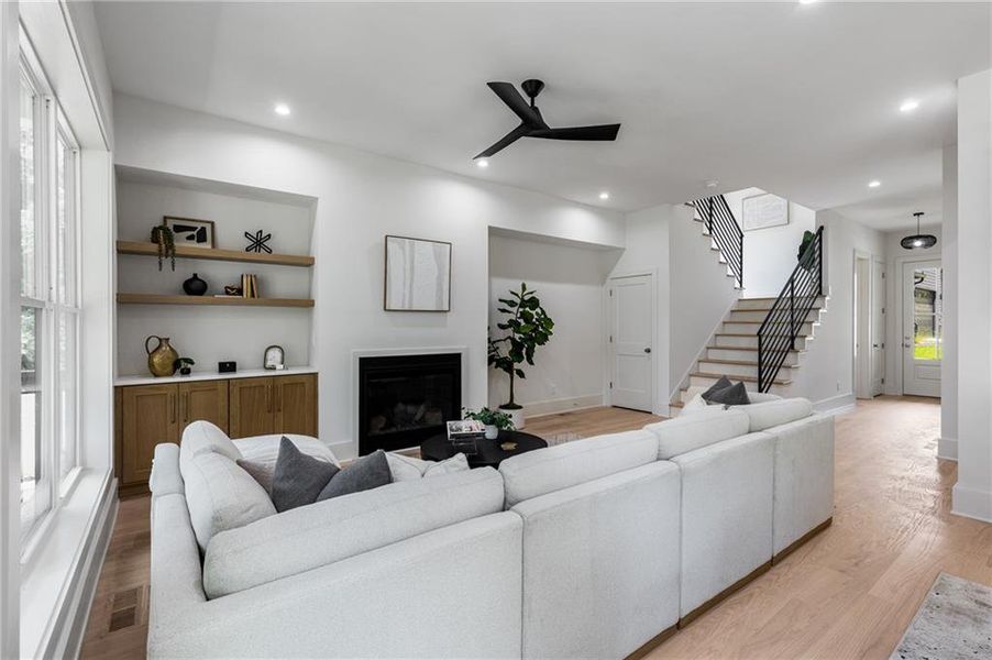 Furnished interior view inside a new home in , Smyrna (Image 5).