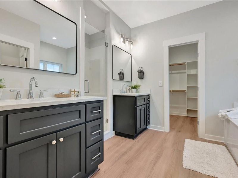 Furnished interior view inside a new home in , Lufkin (Image 17). Furnished interior view inside a new home in , Lufkin (Image 17).