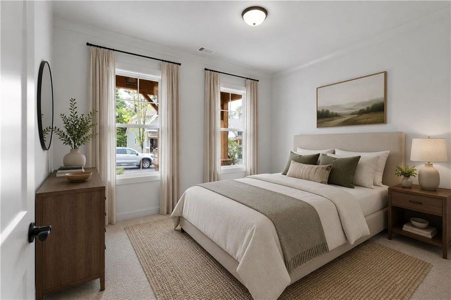 Furnished interior view inside a new home in , Waleska (Image 11).