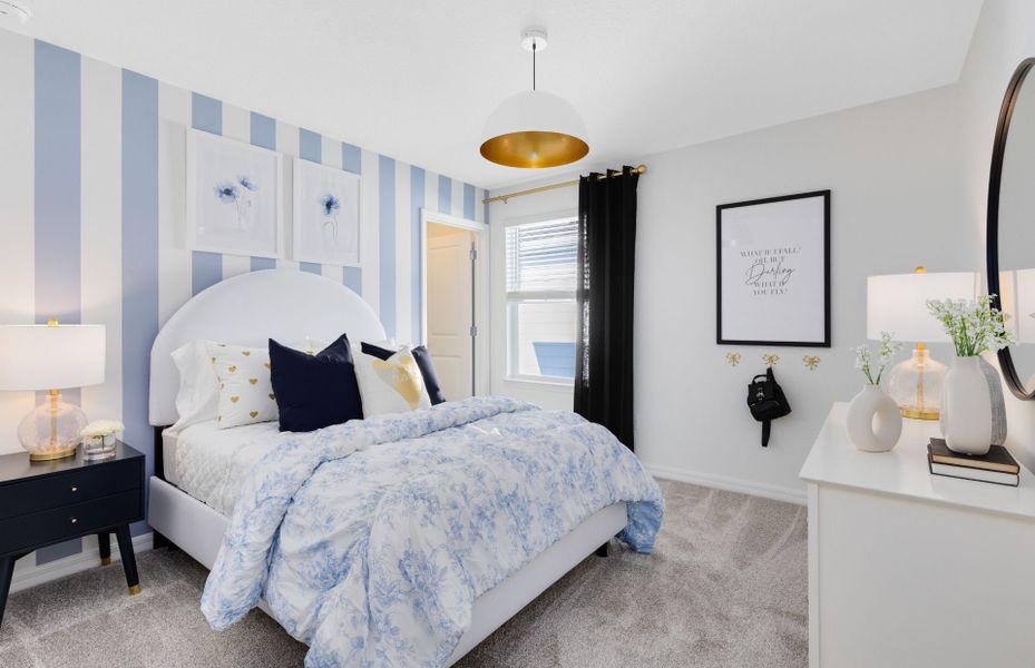 Representative furnished interior of a home built from the Caden by Pulte Homes in Tohoqua, Kissimmee (Image 9).