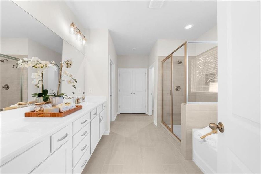 Furnished interior view inside a new home in River Rock, Ball Ground (Image 16).