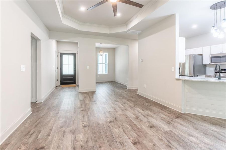 Spacious, unfurnished interior of a new home in , Commerce (Image 65).