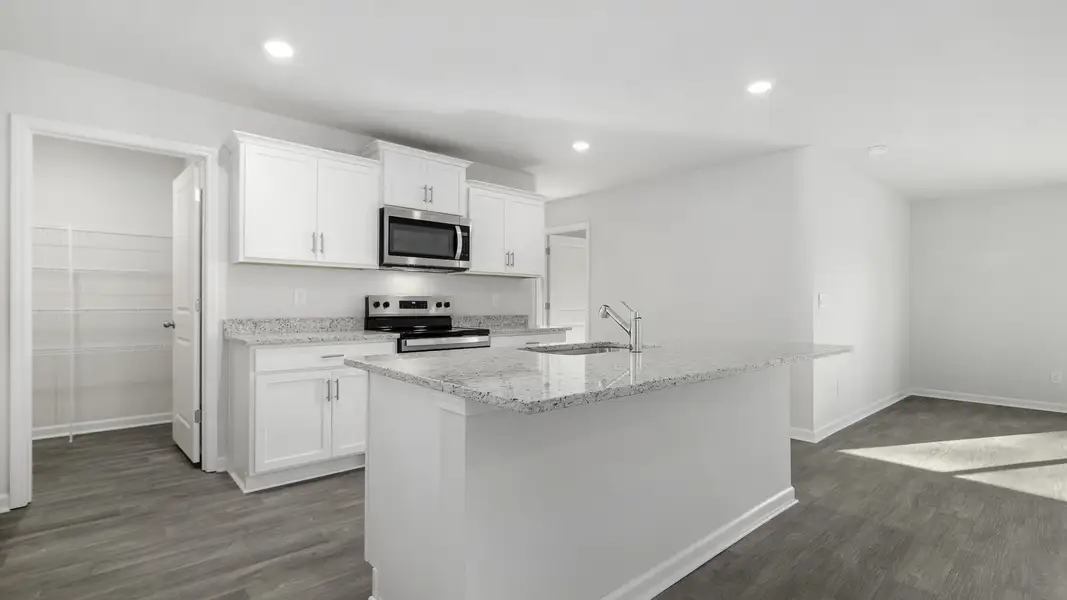 Furnished interior view inside a new home in Willow Mill, Thomasville (Image 3).