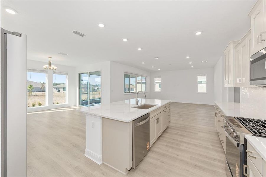 Furnished interior view inside a new home in , Ocala (Image 7).