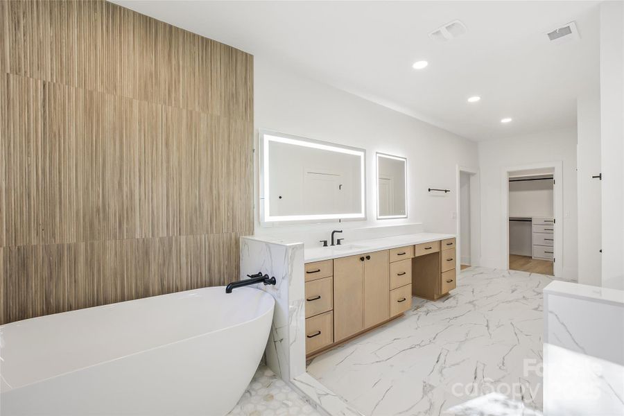 Furnished interior view inside a new home in , Matthews (Image 10).