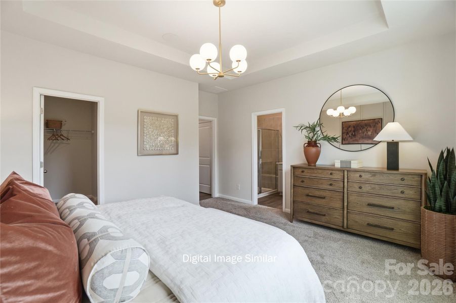 Furnished interior view inside a new home in Bratton Pointe, Rock Hill (Image 8).