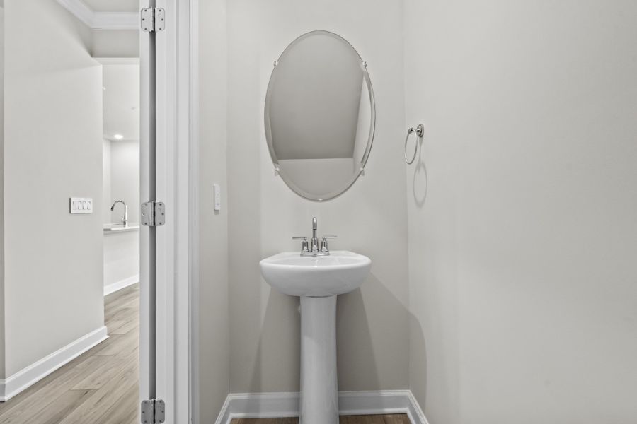 Furnished interior view inside a new home in Waterside - Boardwalk Series, Longs (Image 12). Furnished interior view inside a new home in Waterside - Boardwalk Series, Longs (Image 12).