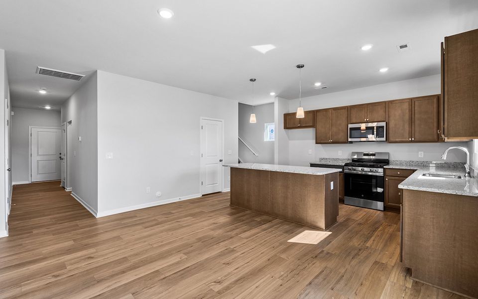 Furnished interior view inside a new home in Hanes Lake, Winston-Salem (Image 10).