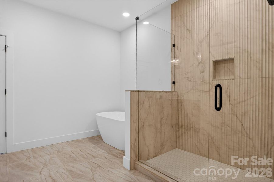 Furnished interior view inside a new home in , Charlotte (Image 16). Furnished interior view inside a new home in , Charlotte (Image 16).