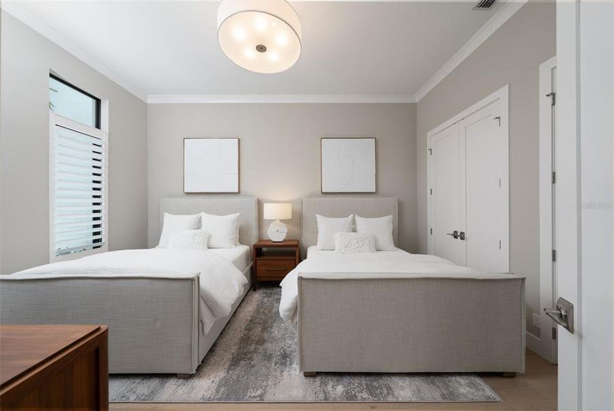 Furnished interior view inside a new home in , Parrish (Image 54).