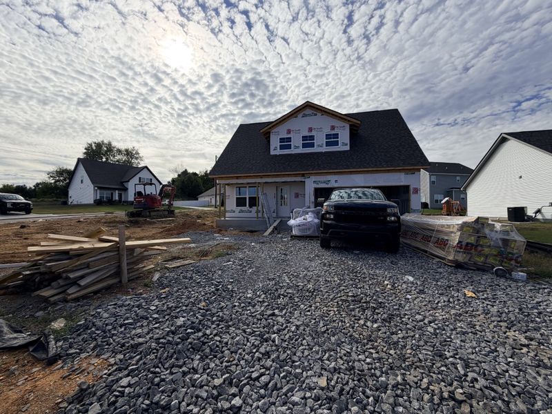In-progress construction of a new home in Wheatfield, Shelbyville, TN (Image 3).