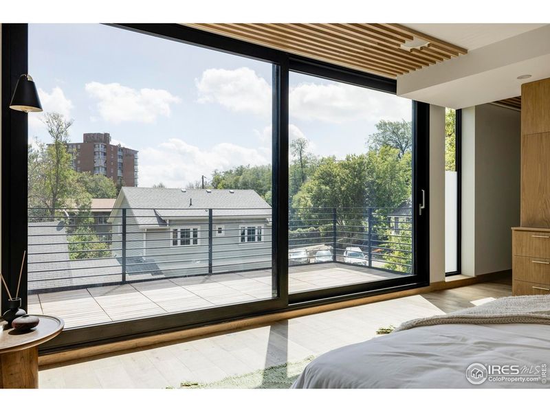 Exterior details and patio area of a home in , Boulder (Image 27).