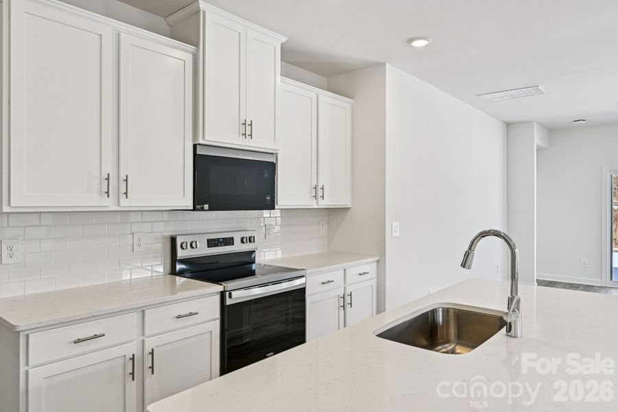 Furnished interior view inside a new home in Walnut Reserve, Conover (Image 7). Furnished interior view inside a new home in Walnut Reserve, Conover (Image 7).