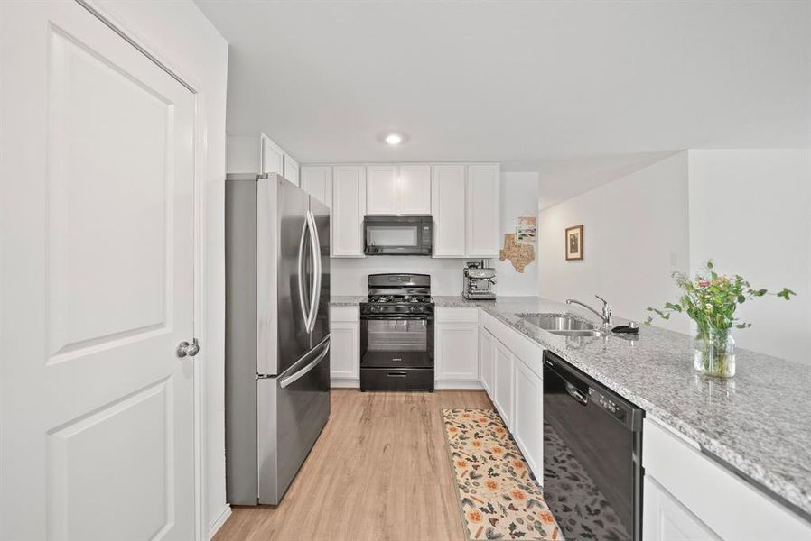 Furnished interior view inside a new home in , Fort Worth (Image 8).