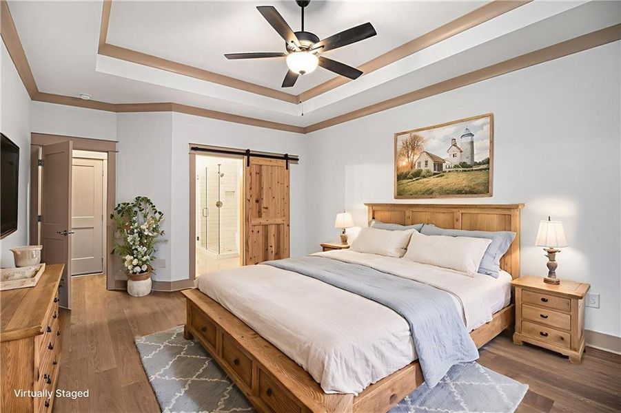 Furnished interior view inside a new home in , Taylorsville (Image 15).