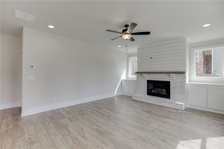 Spacious, unfurnished interior of a new home in , Buford (Image 36).