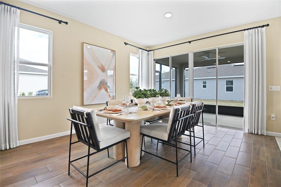 Furnished interior view inside a new home in Maple Ridge, Palmetto (Image 14). Furnished interior view inside a new home in Maple Ridge, Palmetto (Image 14).