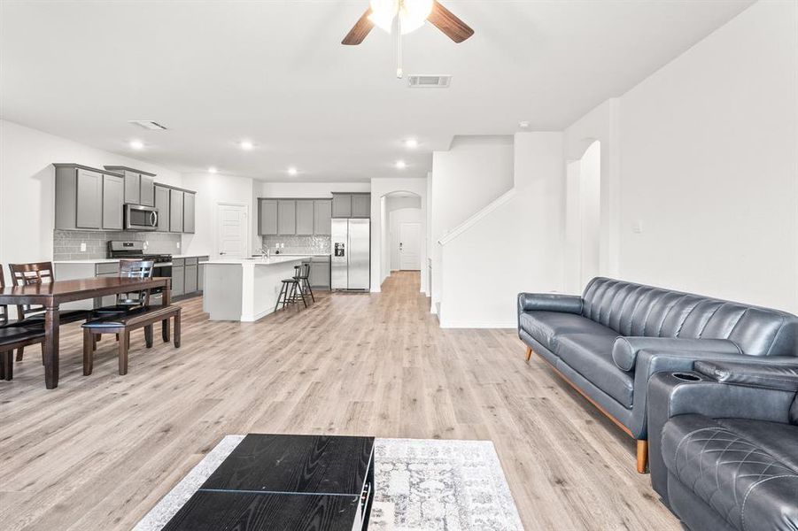Furnished interior view inside a new home in , Celina (Image 8).
