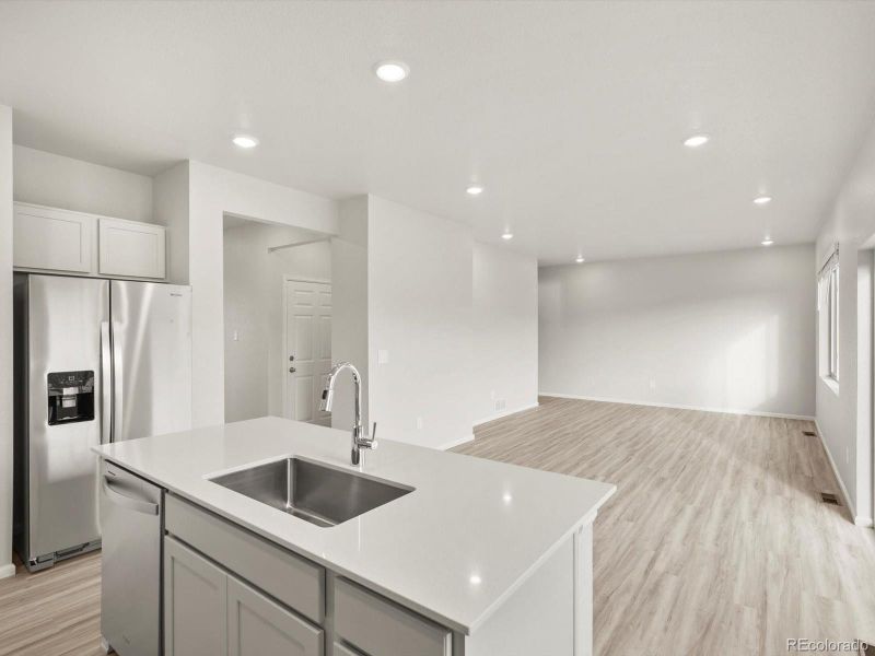 Furnished interior view inside a new home in Westgate, Greeley (Image 15). Furnished interior view inside a new home in Westgate, Greeley (Image 15).