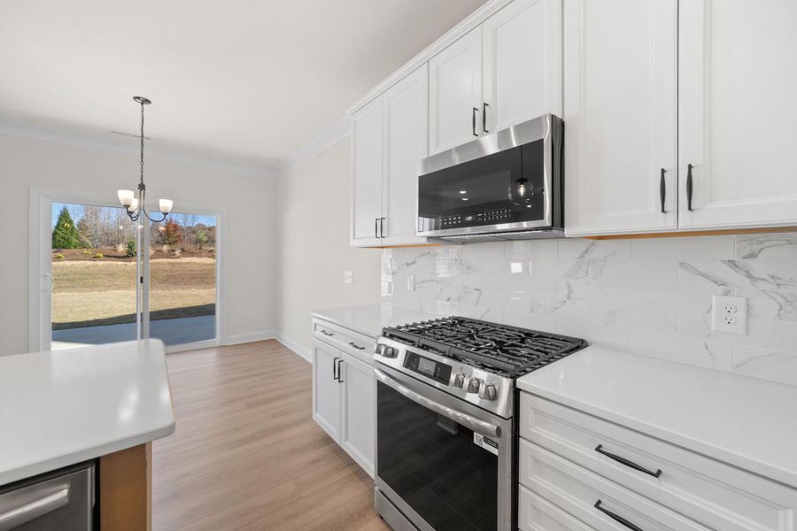 Furnished interior view inside a new home in Monterra, Kernersville (Image 11).