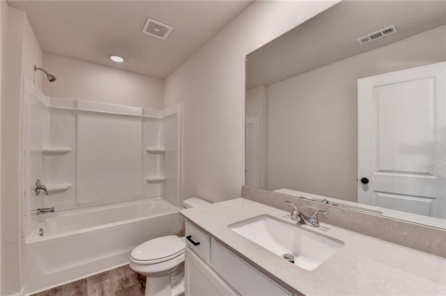 Furnished interior view inside a new home in , Auburn (Image 62).