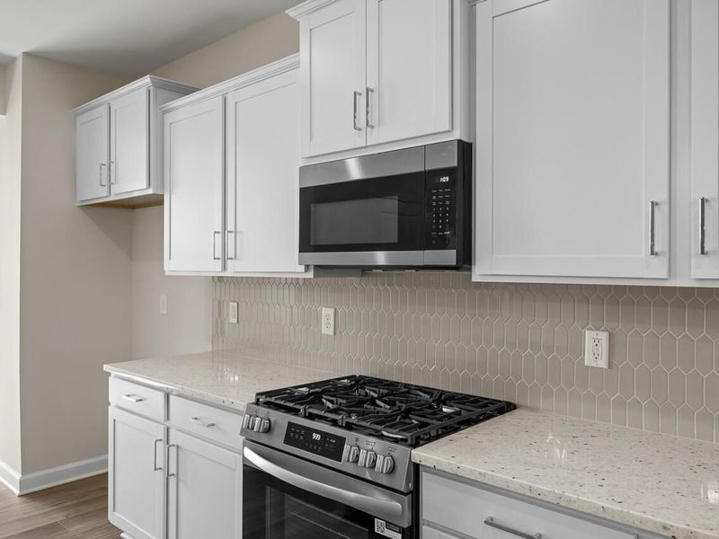 Furnished interior view inside a new home in Woodland Crossing, Zebulon (Image 6).