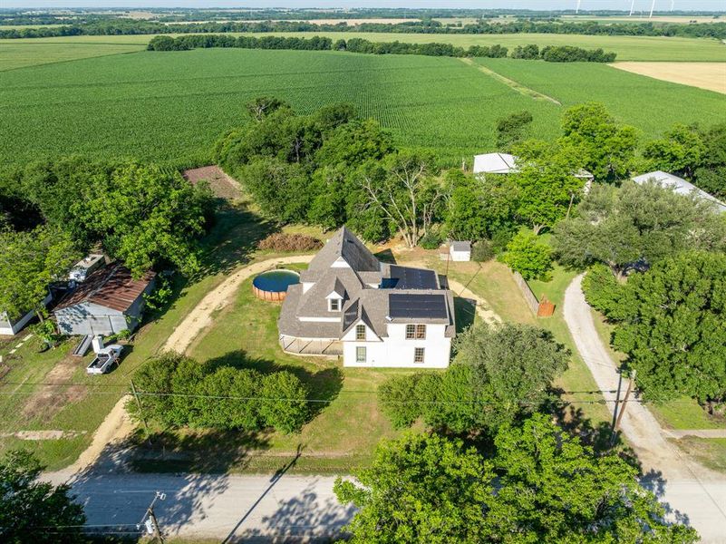 Farmhouse on over a half acre!