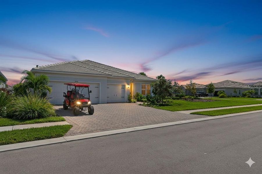 Front exterior of a new home in , Englewood, FL, highlighting curb appeal (Image 33). Front exterior of a new home in , Englewood, FL, highlighting curb appeal (Image 33).