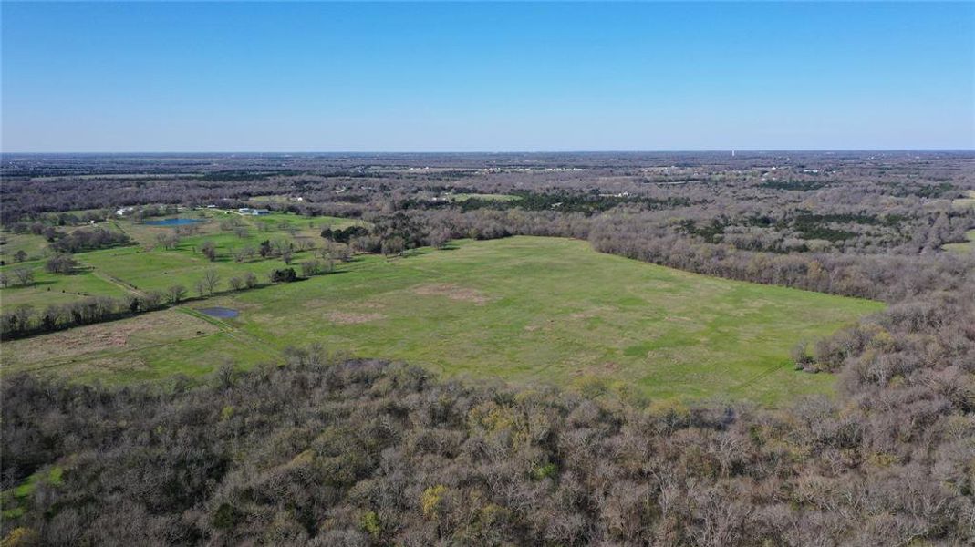 Aerial view with a rural view Aerial view with a rural view