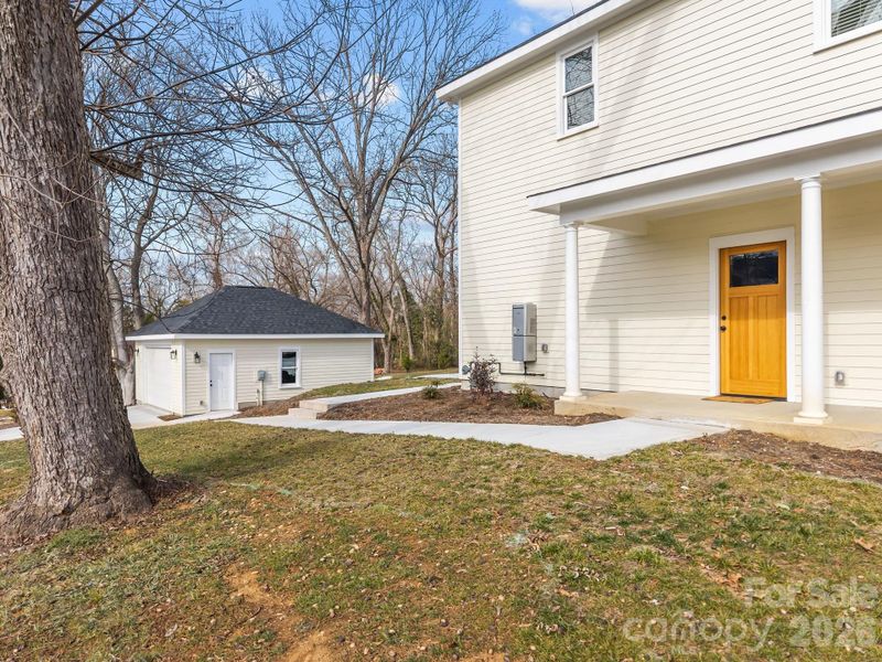 Exterior details and patio area of a home in , Salisbury (Image 4).