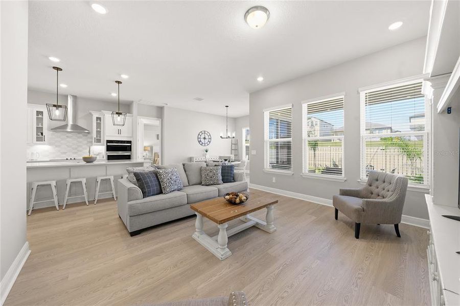Furnished interior view inside a new home in Silverleaf Reserve, Winter Garden (Image 5).