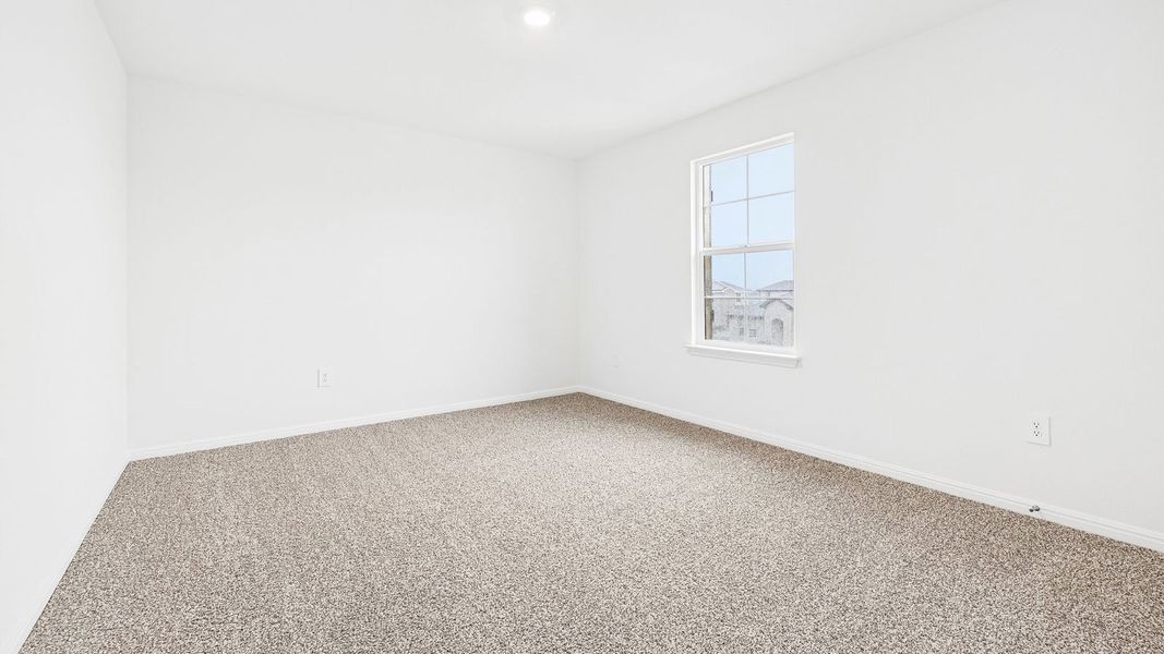 Spacious, unfurnished interior of a new home in Bar W Ranch, Leander (Image 36).