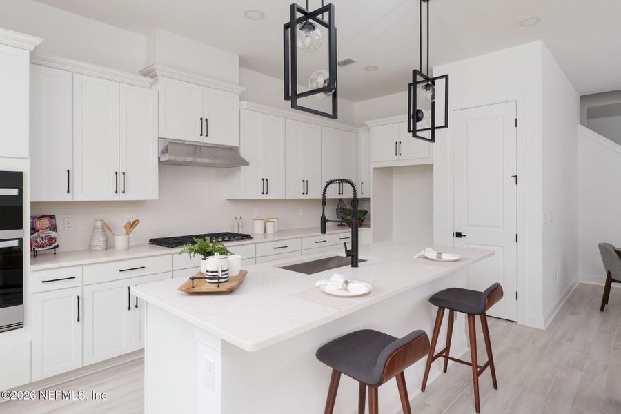 Furnished interior view inside a new home in , St. Augustine (Image 6).