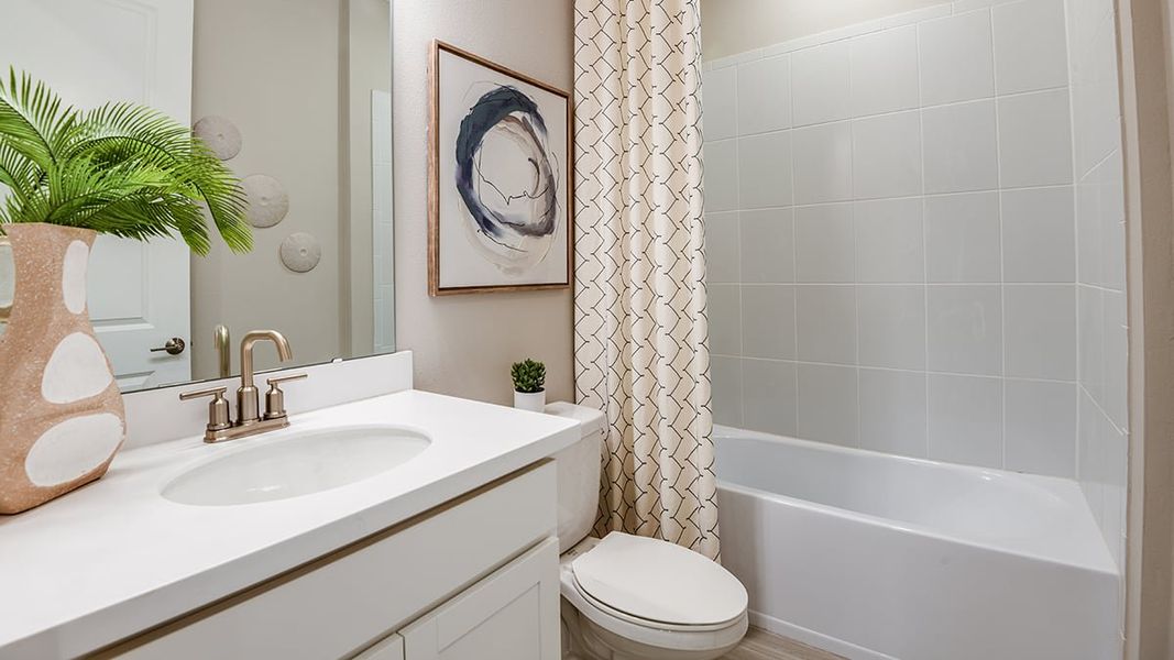 Furnished interior view inside a new home in Center Lake Ranch Community Group Page, St. Cloud (Image 15). Furnished interior view inside a new home in Center Lake Ranch Community Group Page, St. Cloud (Image 15).