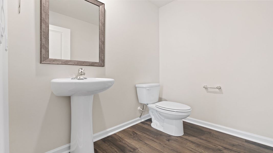 Furnished interior view inside a new home in Cloverdale Hills, Piedmont (Image 6).