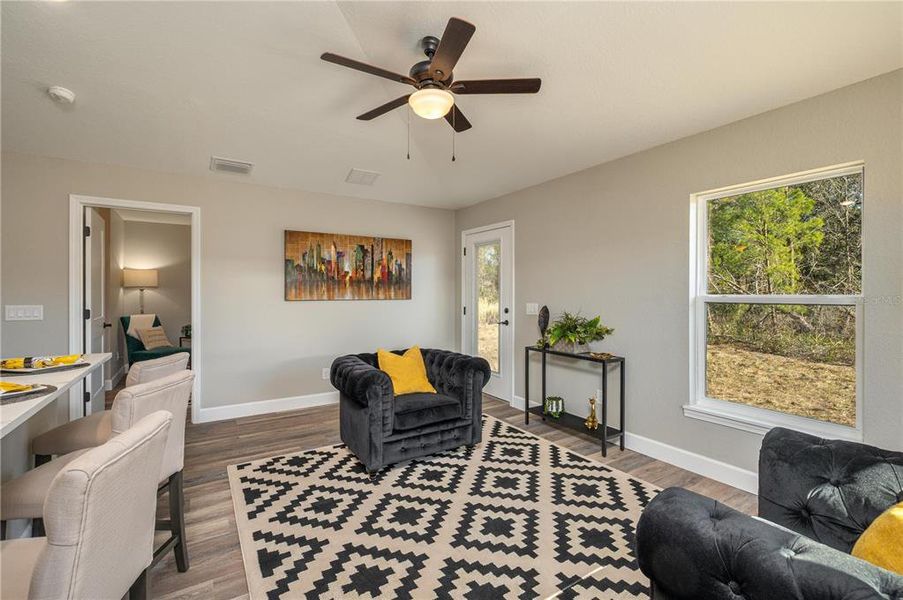 Furnished interior view inside a new home in , Avon Park (Image 8).