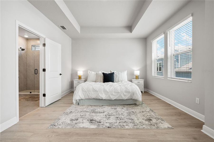 Furnished interior view inside a new home in , Sarasota (Image 10).