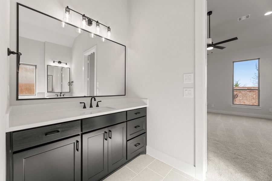 Furnished interior view inside a new home in Somerset - Phase 5, Mansfield (Image 13). Furnished interior view inside a new home in Somerset - Phase 5, Mansfield (Image 13).